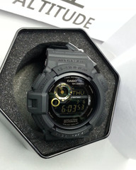 卡西欧G-SHOCK无波泥人 G-9300GB 黑金 9300-1D 红黑 nv rd海军蓝