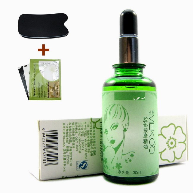 下巴精油紧致霜瘦脸快速瘦去咬肌双牛仔减肥瘦身镶钻精华破洞裤图片