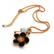 Smiling post new plum Korean collar female ornaments accessories jewelry pendant necklace jewelry 359879