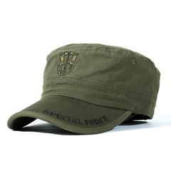 户外登山军迷帽子男女款 美国特种部队刺绣战术战斗帽平顶帽正品