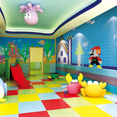彩色砖300幼儿园墙砖 浴室卫生间游乐场厨房地砖宜家简约纯色瓷砖