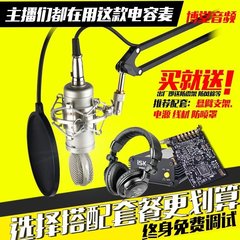 ISK BM-5000电容麦克风声卡套装电脑台式机YY主播K歌设备录音话筒