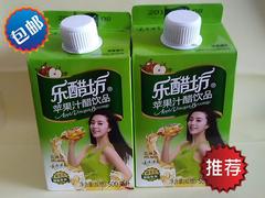 新货创康乐醋坊苹果汁醋饮品500ml*4瓶装 苹果醋果味饮料批发包邮