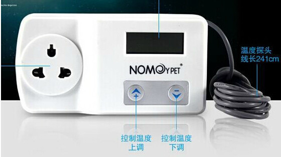 爬虫自动温控器探头控温适合乌龟冬眠保温温控设备