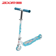 zoom瑞姆 儿童滑板车二轮c222高度可调滑轮车童车玩具车