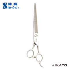 日本HIKATO 五星宠物美容剪刀8.0寸直剪 狗狗美容剪刀美容师专用