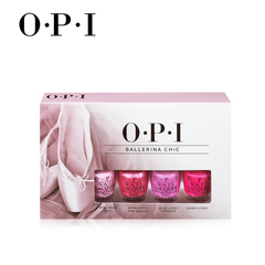 OPI 指尖芭蕾舞伶套装3.75ML*4 彩色指甲油持久恒彩