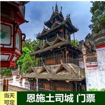 官方电子票 自动发货】恩施土司城门票湖北恩施土司城景区大门票