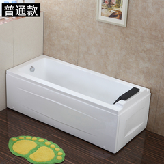 欧式按摩浴缸亚克力独立式单人小浴缸1.4/1.5/1.6/1.7米成人浴盆