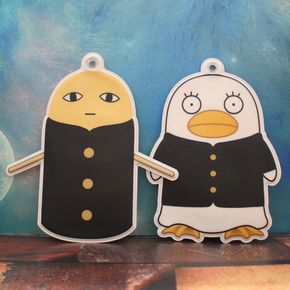 漫谷◎正版散货银魂gintamajustwe伊丽莎白吊牌卡套