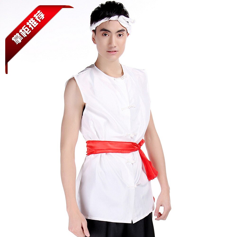 阿宝表演服装农民服装阿宝演出服农夫装扮陕北农民王二小表演服装