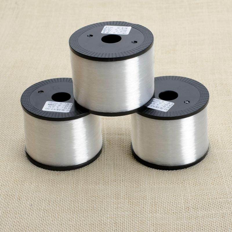 包邮 日本进口鱼线 渔网线 织网单丝线 透明胶丝线 尼龙线一斤装