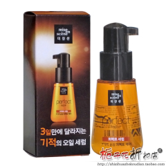 韩国Amore/爱茉莉美仙玫瑰蜂蜜护发油70ml 免洗护发精华烫染修复