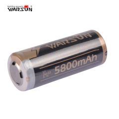 warsun沃尔森 26650锂电池 5800mah 可充电1000次 3.7V