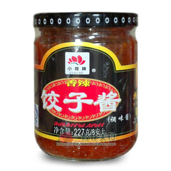 广州如丰食品旗下品牌 小荷牌香辣饺子酱227g 饺子配料蘸点饺子酱