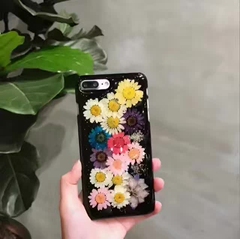 创意干花真鲜花永生花iPhone7/6s/plus手机壳苹果6保护套硬壳女款