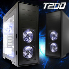 韩国3R电脑 T200机箱 硬盘防震架 PWM调速静音风扇 防尘 支持水冷