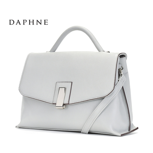 普拉達的品牌輪 達芙妮正品牌女包2020新款簡約手提商務包精致紋理搭扣單肩多用包 普拉達的包
