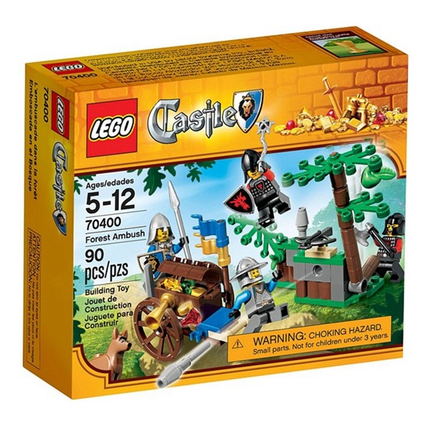 乐高lego70400城堡系列2013款丛林伏击战益智塑料积木