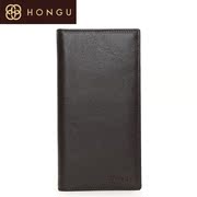 Honggu red Valley fall/winter top layer leather 2015 new men's wallets 6001