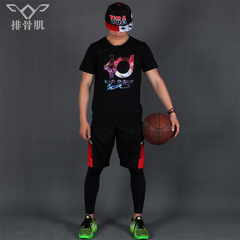篮球运动套装男三件套KD杜兰特篮球运动t恤男短袖维斯布鲁克t恤