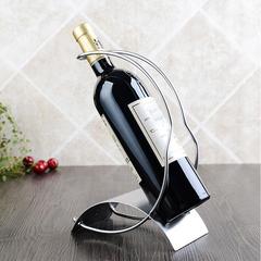 不锈钢红酒架葡萄酒架欧式创意酒架时尚家居摆件酒瓶架