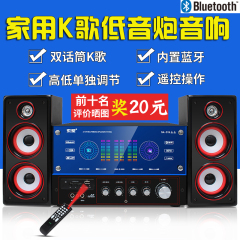 索爱 SA-319U多媒体音响台式电脑电视家用K歌组合音响低音炮蓝牙