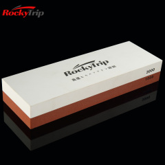 ROCKY TRIP 红1000/白3000目德国双面磨刀石 军刀抛光家用油石