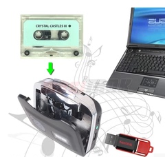 高保真USB磁带信号转换器 随身听立体声磁带转MP3卡带机 直插U盘