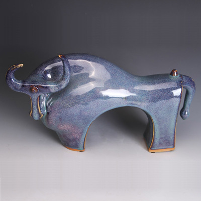 国家一级美术师 韩美林( 艺术泰斗)设计 美林牛