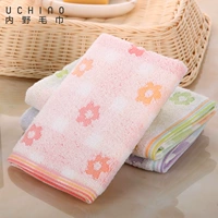 Khăn vuông hoa dễ thương của Uchino Ueno, khăn bông nhỏ, không quá trình xoắn, mềm mại và tinh tế, thấm hút mới - Khăn tắm / áo choàng tắm