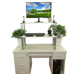 物联站着用站立式办公桌站立式台式电脑桌可站可坐升降移动工作台
