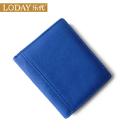 Cropped leather billfold wallet thin and compact new exquisite handbags leather fashion ladies purse 20 percent