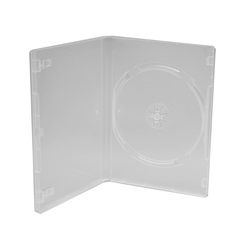 14MM单片装长方形可定制封面插页加厚光碟盒CD DVD盒不易碎光盘盒