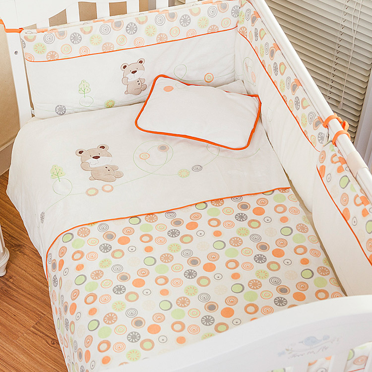 Australia 斯贝贝 Austtbaby pure cotton baby Bedding Sets Mona Florid Baby bed quality goodsin the Diapers/Care/Feeding/Push lathe , Sleeping bag/Mat/Pillow/Bedding , Infant crib product suite category - from Buy2taobao.com to provide professional Taobao agent buy service