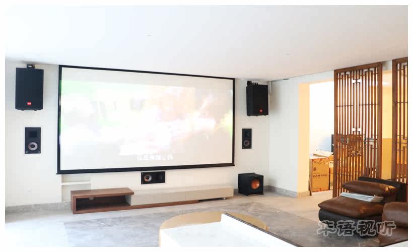 klipsch/杰士 kl-7800 thx 入墙嵌入式音箱 新款pro 7800 案列