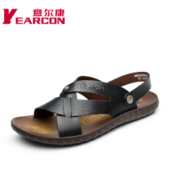 Kang man sandal comfort breathable summer styles the first layer of leather men's shoes men's shoes genuine leather sandals