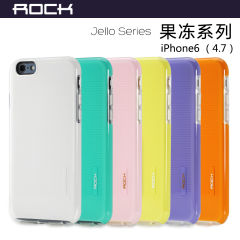 ROCK iPhone6手机壳4.7寸防摔多彩双层苹果6s保护套4.7可爱硅胶壳