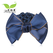 Bagen grass high-end professional capitatum Korea net mesh bow Bank hotel flight attendant nurse