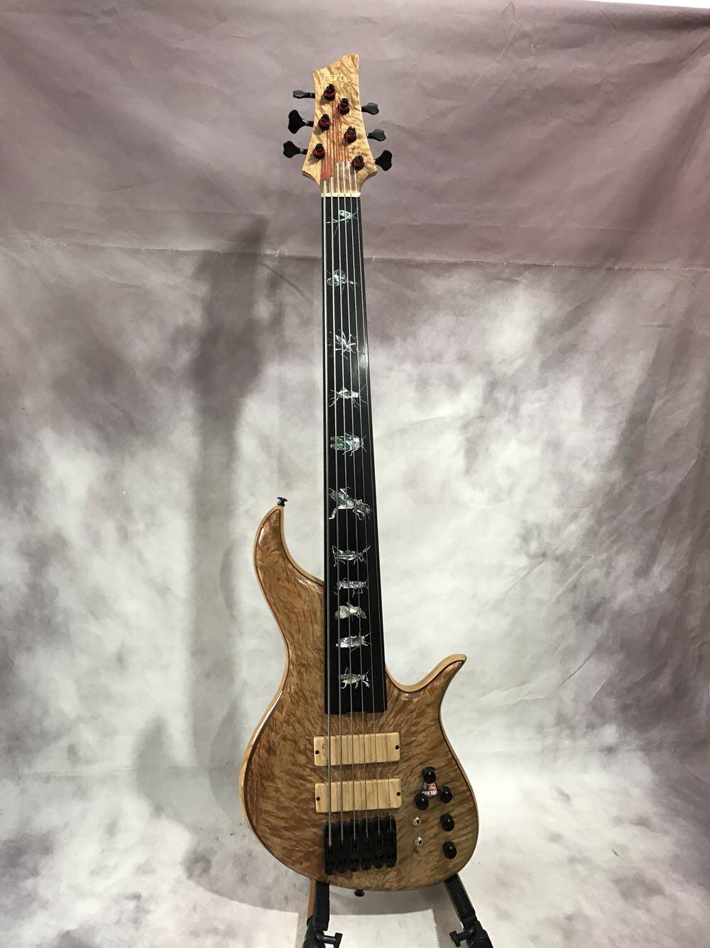 雅特电吉他电贝斯 今泽浮游御用六弦无品贝司