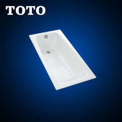 TOTO 铸铁浴缸 FBY1600P/HP无裙边深形浴缸嵌入式1.6米扶手预售