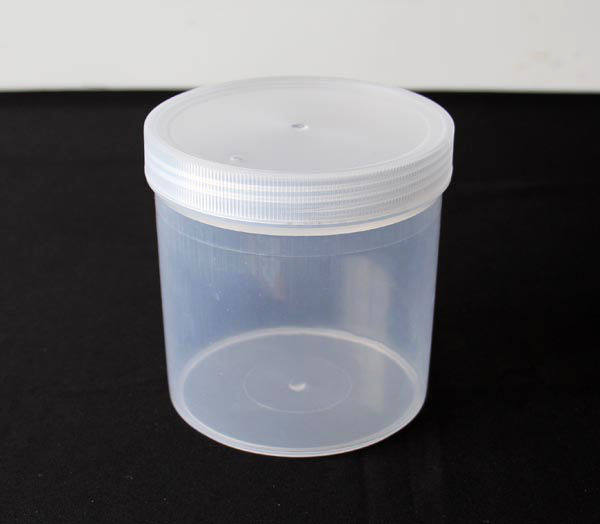 低型 直口 塑料病理样本瓶 标本杯(瓶) 容量1000ml 无刻度