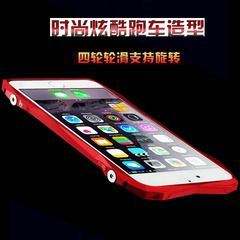 新款iphone6s手机壳4.7创意苹果6plus手机套金属个性跑车外壳潮男
