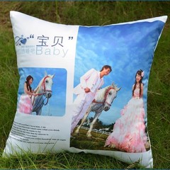 创意个性DIY 生日结婚庆礼物用品靠垫 抱枕头印照片定制定做相片