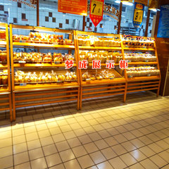 木质面包柜超市柜台实木货架限量面包展示柜蛋糕柜新款食品柜