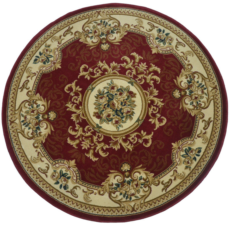 ковер 博登特价纯色圆形地毯 混纺日韩简约家用小地毯地垫脚垫圆地毯 Broton carpets Jia