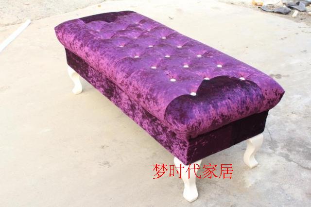包邮欧式换鞋凳床尾椅休息长条沙发凳子时尚拉钻石水晶扣实木脚凳在类目 住宅家具, 坐具类, 凳类, 换鞋凳中 - 来自Buy2taobao.com提供专业的淘宝代购服务