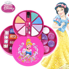 儿童化妆品 迪士尼360°旋转魔方专业彩妆盒女孩化妆品套装包邮