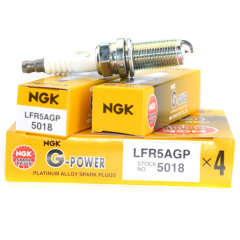 NGK进口铂金火花塞LFR5AGP-5018爱丽舍307308408索纳塔八菱悦V3F0