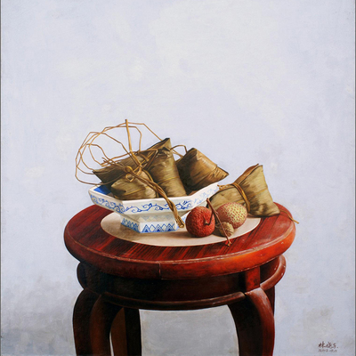林晓东《端午节》广东美协会员 静物油画